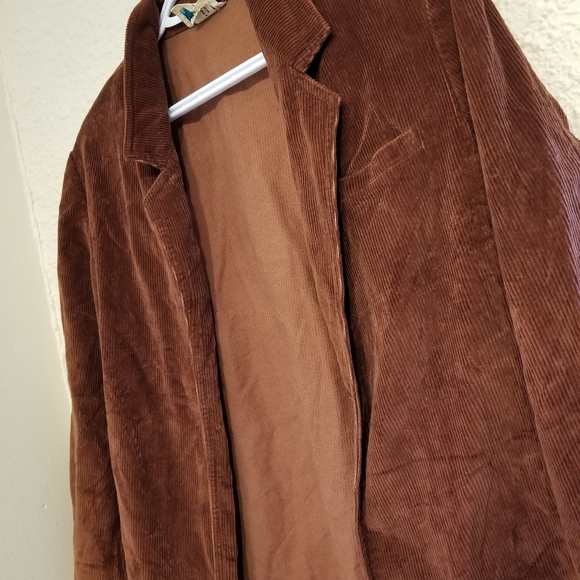 Vintage Butterfly Corduroy Jacket - Picture 2 of 6